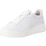 Witte Tamaris Damessneakers  in 39 met Hakhoogte 3cm tot 5cm in de Sale 