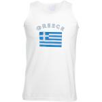 Tanktop met Griekenland vlag print