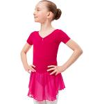 Roze Polyester Tanzmuster Balletpakjes Sustainable voor Meisjes 