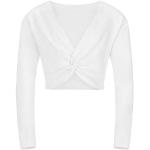 Witte Tanzmuster Kinder blouses  in maat 122 voor Meisjes 
