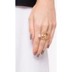 Gouden Gouden Ring met parels voor Dames 