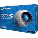 TaylorMade TP5 Golfballen 2021, Eén maat, Wit,12 Bal