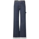 Flared Blauwe Worker jeans  in maat XS  lengte L32  breedte W31 voor Dames 