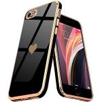 Gouden Schokbestendig iPhone 7 hoesjes type: Bumper Hoesje Sustainable voor Meisjes 