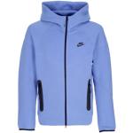 Streetwear Blauwe Fleece Nike Tech Fleece winddichte Windbreakers & Windstoppers  in maat XL voor Heren 