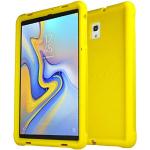 Gele Siliconen Samsung tablet hoesjes type: Bumper Hoesje Sustainable voor Kinderen 