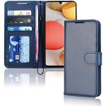 Blauwe Samsung Galaxy A42 5G Hoesjes type: Wallet Case 