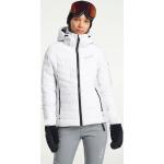 Witte Polyester met vak voor skipas Tenson Ski-jassen  in maat XL in de Sale voor Dames 