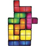 Tetris Lamp Stapelbaar LED Tafellamp Sfeerlicht, DIY Retro 3D Speelgoed Kinderen Tetris Lamp Armatuur Bouwstenen, Bureau Tafellampen Multi-vorm bouwbaar