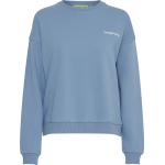 Casual Blauwe Effen sweatshirts Ronde hals  in maat L voor Dames 
