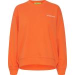 Casual Oranje Effen sweatshirts Ronde hals  in maat XXL voor Dames 