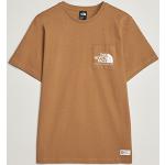Bruine The North Face Berkeley T-shirts  in maat XXL voor Heren 