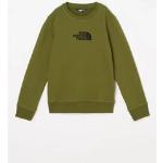 The North Face Drew Peak sweater met logoborduring - Olijfgroen