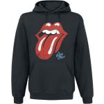The Rolling Stones Tongue Trui met capuchon zwart Mannen - Officieel & gelicentieerd merch