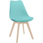 Scandinavische Turquoise Beukenhouten Gestoffeerde Design stoelen Sustainable 