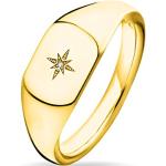 Gouden Zilveren Thomas Sabo Antiek look Diamanten ringen  voor een Valentijnsdag  in 48 voor Dames 