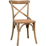 Landelijke Beige Massief Houten armleun Biscottini Antiek look Antieke stoelen Sustainable 