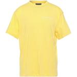 Gele Jersey Throwback T-shirts met opdruk  in maat S voor Heren 