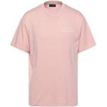 Roze Jersey Throwback T-shirts met opdruk  in maat XXL voor Heren 