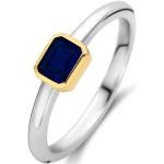 Blauwe Zilveren Ring met stenen voor Dames 