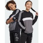 Grijze Fleece adidas Tiberio Kinder hoodies  in maat 152 
