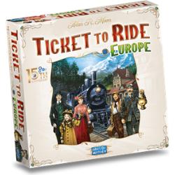 Ticket to Ride Europe 15th Anniversary (Engelse versie)