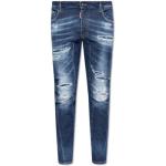 Blauwe DSQUARED2 Slimfit jeans  in maat M in de Sale voor Heren 