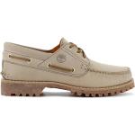 Timberland Authentics 3-Eye Classic Lug Boat Shoes - Herren Loafers Bootsschuhe Schuhe Leder Light-Brown TB0A5SQS185