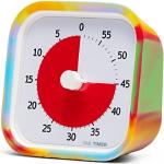 Time Timer MOD Tie Dye Special Edition - Visuele Countdown Timer voor Kinderen - Huiswerk, School en Kantoor Timer met Stille Werking