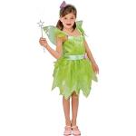 Tinkerbell kostuum voor meisjes met vleugels, kindermaten van 3 tot 12 jaar, maat 4-6 jaar, kostuums, carnaval, verhalen, personages, fantasie kinderen