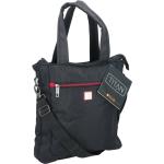 Titan Schoudertas met Rits - Tote Bag - 33,5 x 6,5 x 33,5 CM - Ideaal voor Werk en Reizen - Zwart/Rood