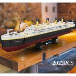 Kunststof Titanic Vervoer Bouwstenen 5 - 7 jaar met motief van Boten 