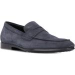 Klassieke Blauwe Rubberen Tod's Loafers met Instap voor Heren 