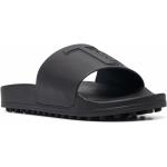 Zwarte Rubberen Tod's Platte sandalen  voor de Zomer met Instap in de Sale voor Heren 