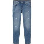 Blauwe Tom Tailor Denim Tapered jeans  breedte W30 voor Dames 