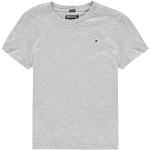 Grijze Jersey Tommy Hilfiger Kinder T-shirts korte mouwen  in maat 164 in de Sale voor Jongens 