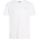 Tommy Hilfiger Basic Cn Knit S/S T-shirt voor jongens, wit (helder wit), 122 cm