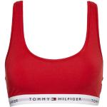 Klassieke Rode Modal Tommy Hilfiger Niet voorgevormde bh's  in maat XS Sustainable voor Dames 