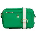 Groene Polyurethaan Tommy Hilfiger Iconic Crossover tassen voor Dames 