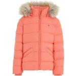 Bonten Tommy Hilfiger Essentials Gewatteerde Lange kinder winterjassen  in maat 176 Sustainable in de Sale voor Meisjes 