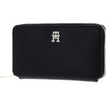 TOMMY HILFIGER Iconic Tommy Large Zip Around Wallet Black