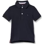 Casual Donkerblauwe Tommy Hilfiger Sky Captain Kinder polo T-shirts  in maat 140 in de Sale voor Jongens 