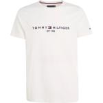 Witte Tommy Hilfiger T-shirts  in maat L Bio voor Heren 