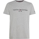 Grijze Tommy Hilfiger T-shirts  in maat L Bio voor Heren 