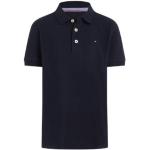 Donkerblauwe Tommy Hilfiger Kinder polo T-shirts  in maat 92 voor Jongens 