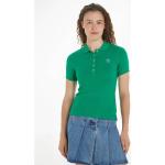 Groene Tommy Hilfiger Poloshirts  in maat L Sustainable voor Dames 