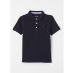Donkerblauwe Tommy Hilfiger Kinder polo T-shirts voor Babies 