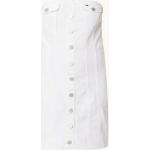 Witte Tommy Hilfiger Mini jurken Strapless halslijn Mini voor Dames 