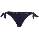 Donkerblauwe Polyamide Tommy Hilfiger Bikini slips  in maat XL Sustainable voor Dames 