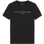 Tommy Hilfiger - Essential Tee S/S Ks0ks00210, T-shirts met korte mouwen, Unisex - Kinderen en teners, Zwart (zwart), 10 jaar